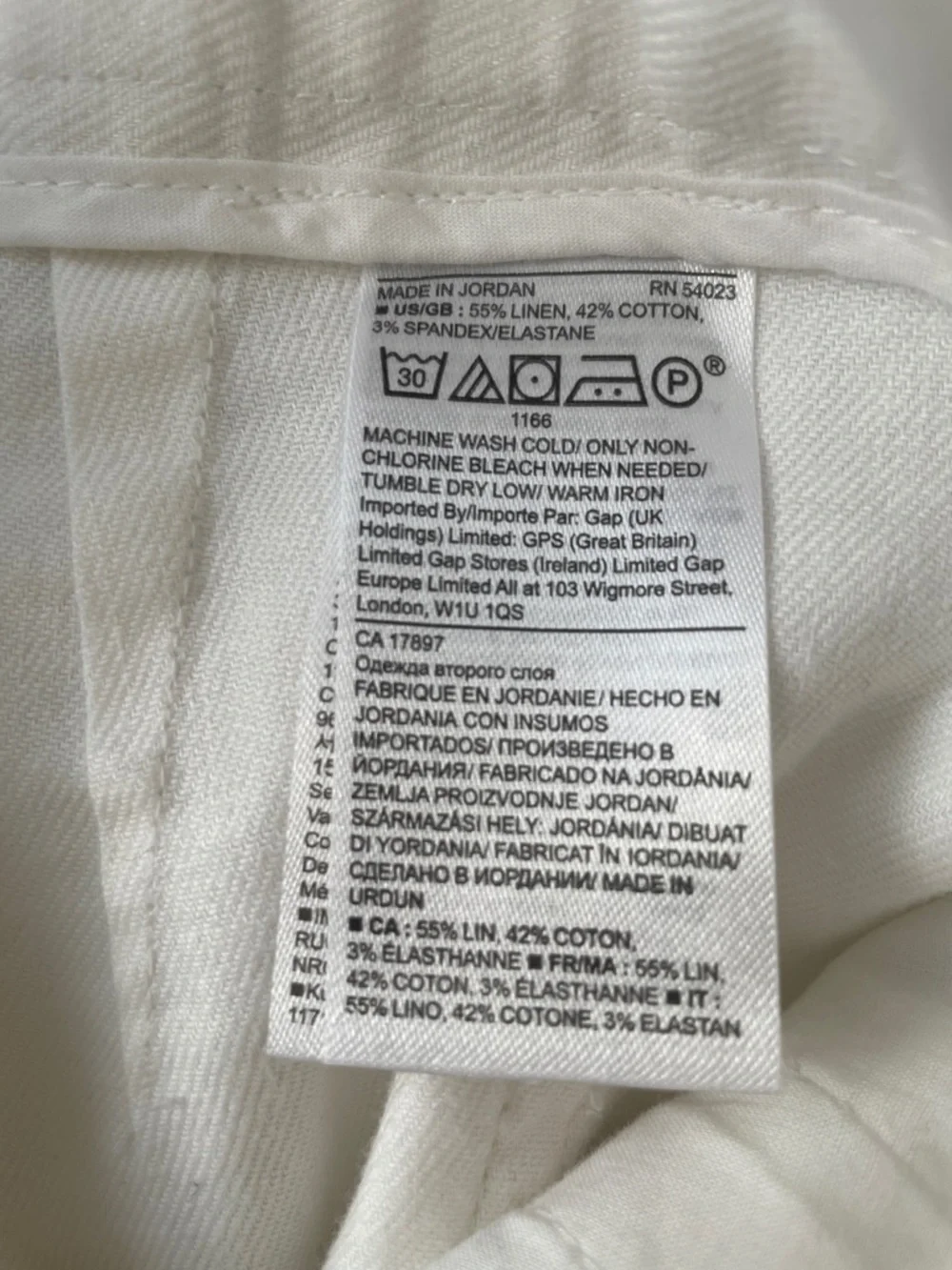 NWT Banana Republic Linen Blend Pants | 4